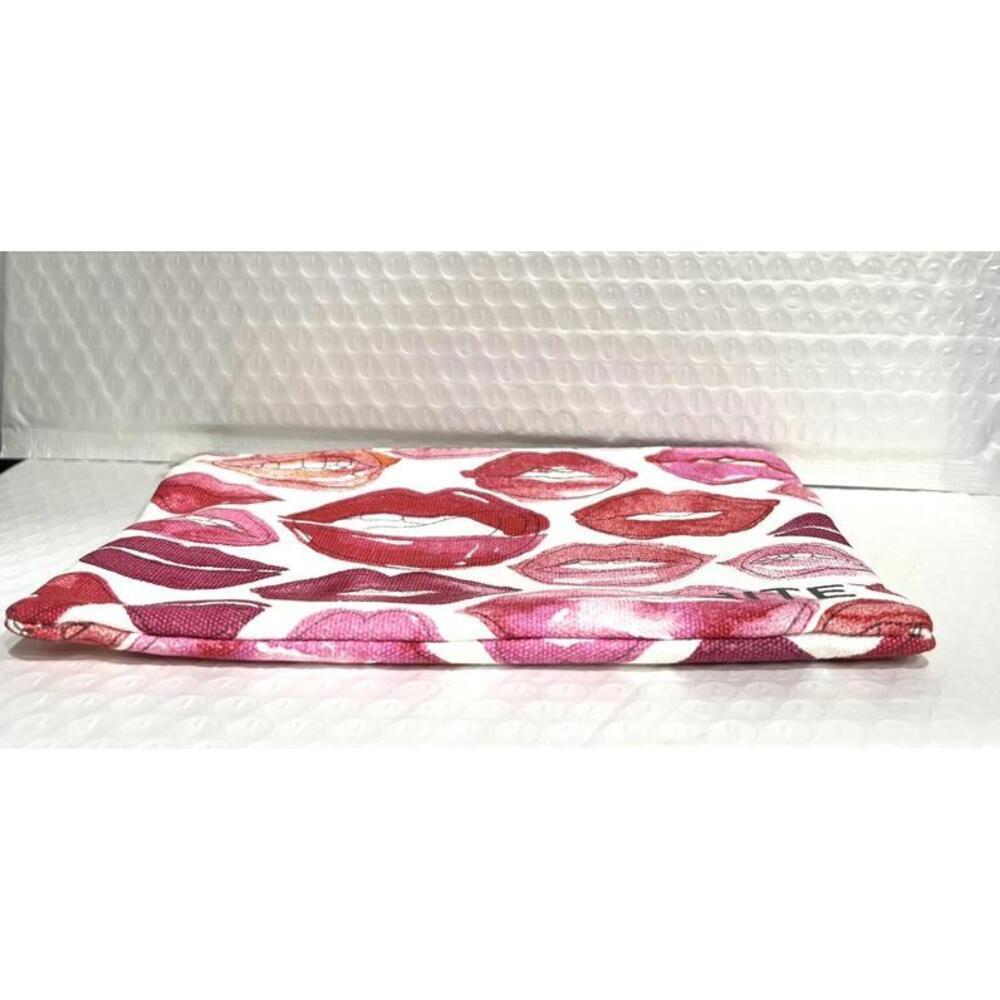 Bite Beauty Makeup Cosmetic Pouch Clutch Bag Case 8.5"x6"  Lip Design - Picture 4 of 4